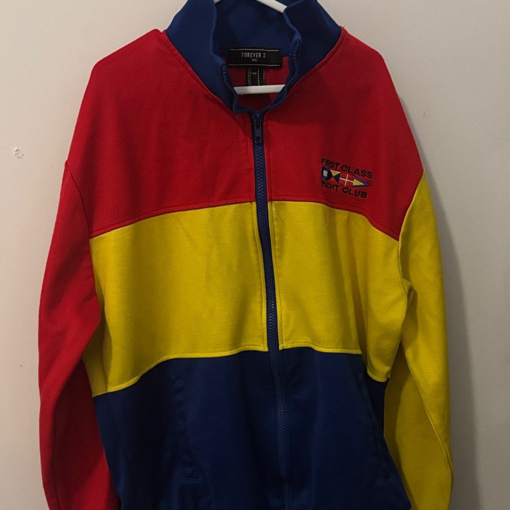 Forever 21 Blue and Red Jacket
